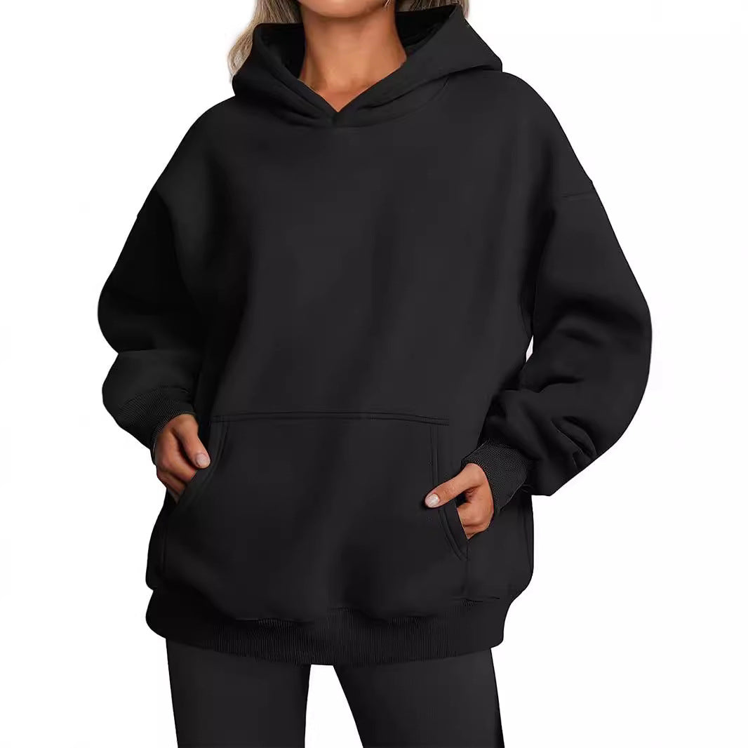 Damen oversized Kapuzenpullover Sovae