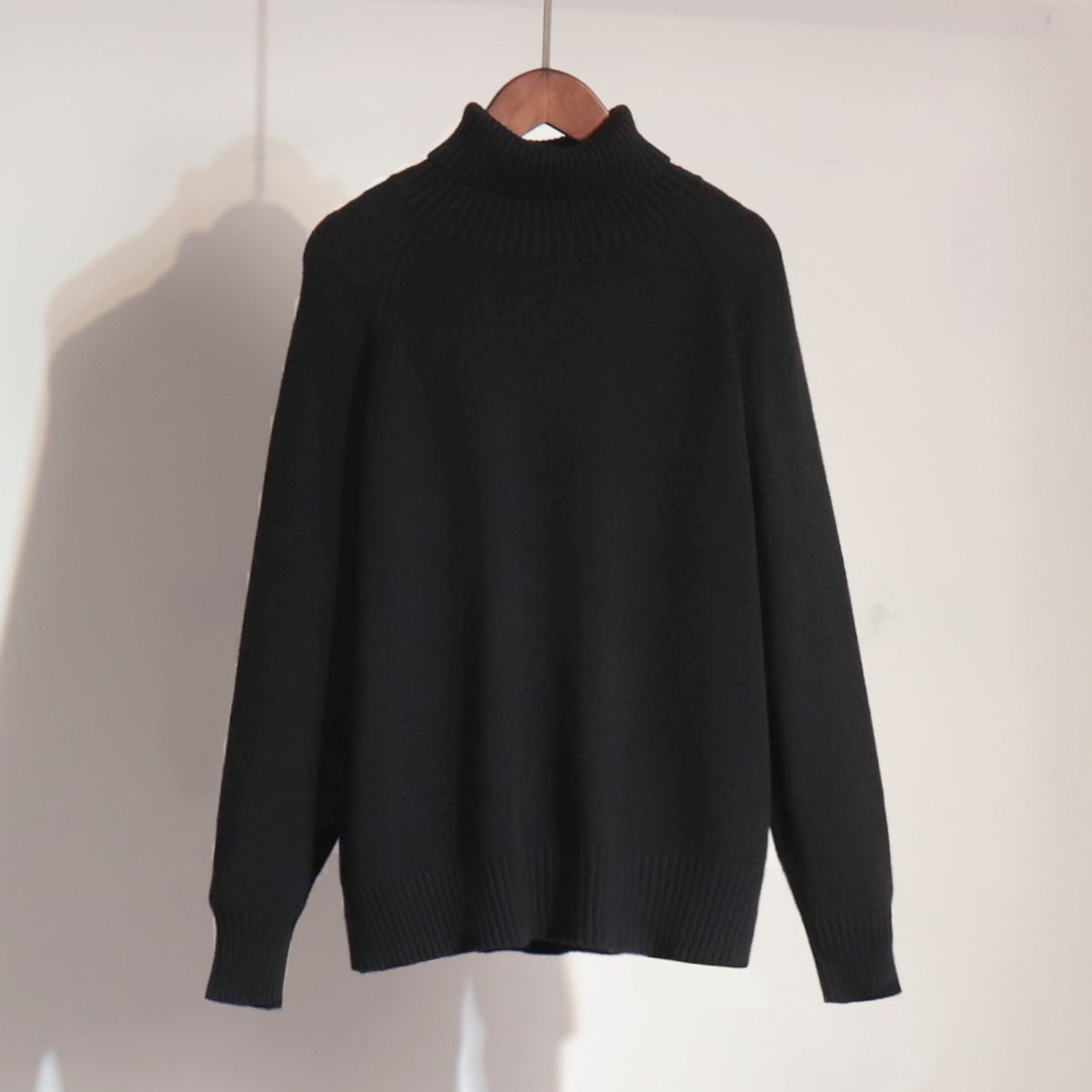 Damen Feinstrickpullover mit hohem Kragen Sovae