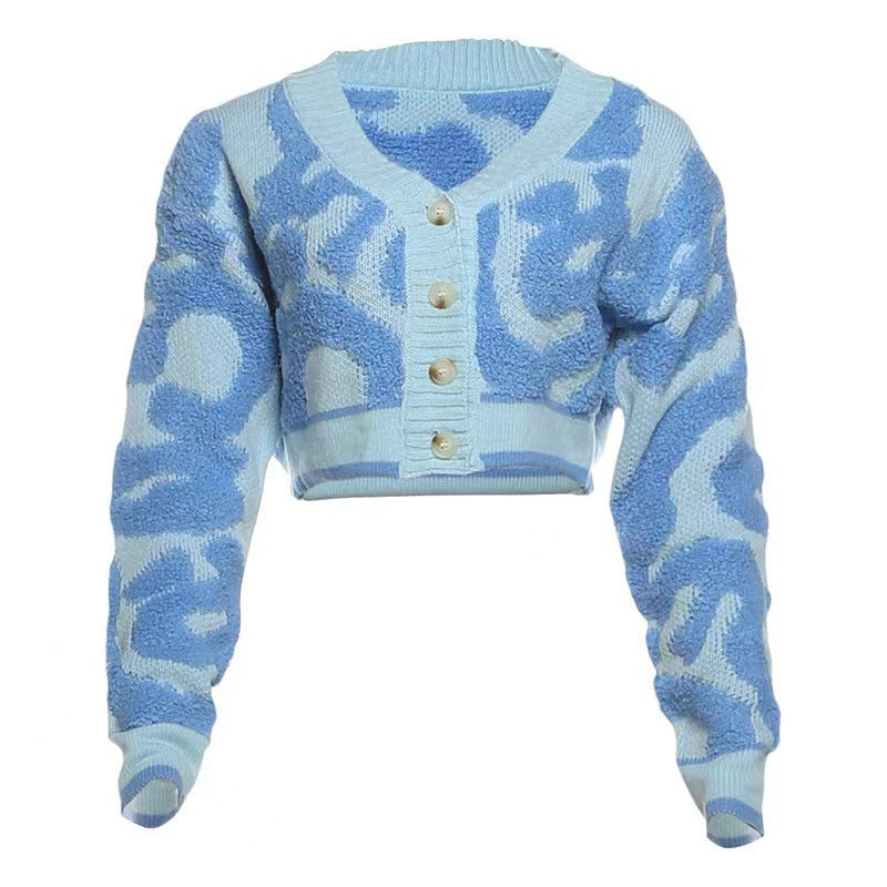 Damen cropped Sweater Sovae