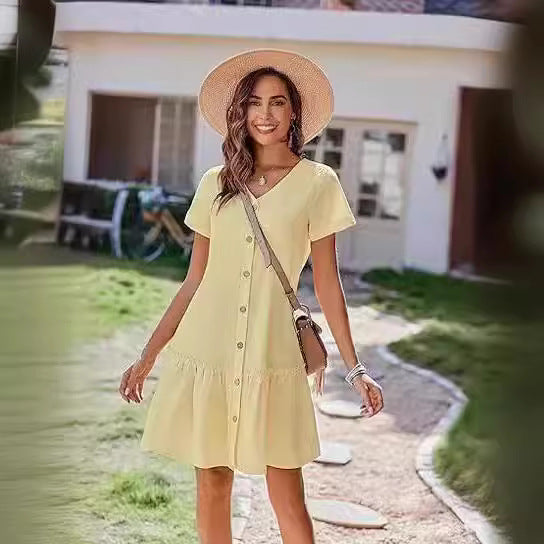 Damen Sommerkleid Sovae
