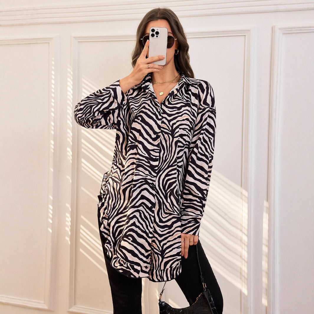 Damen Shirtkleid mit rüschen Detail Sovae