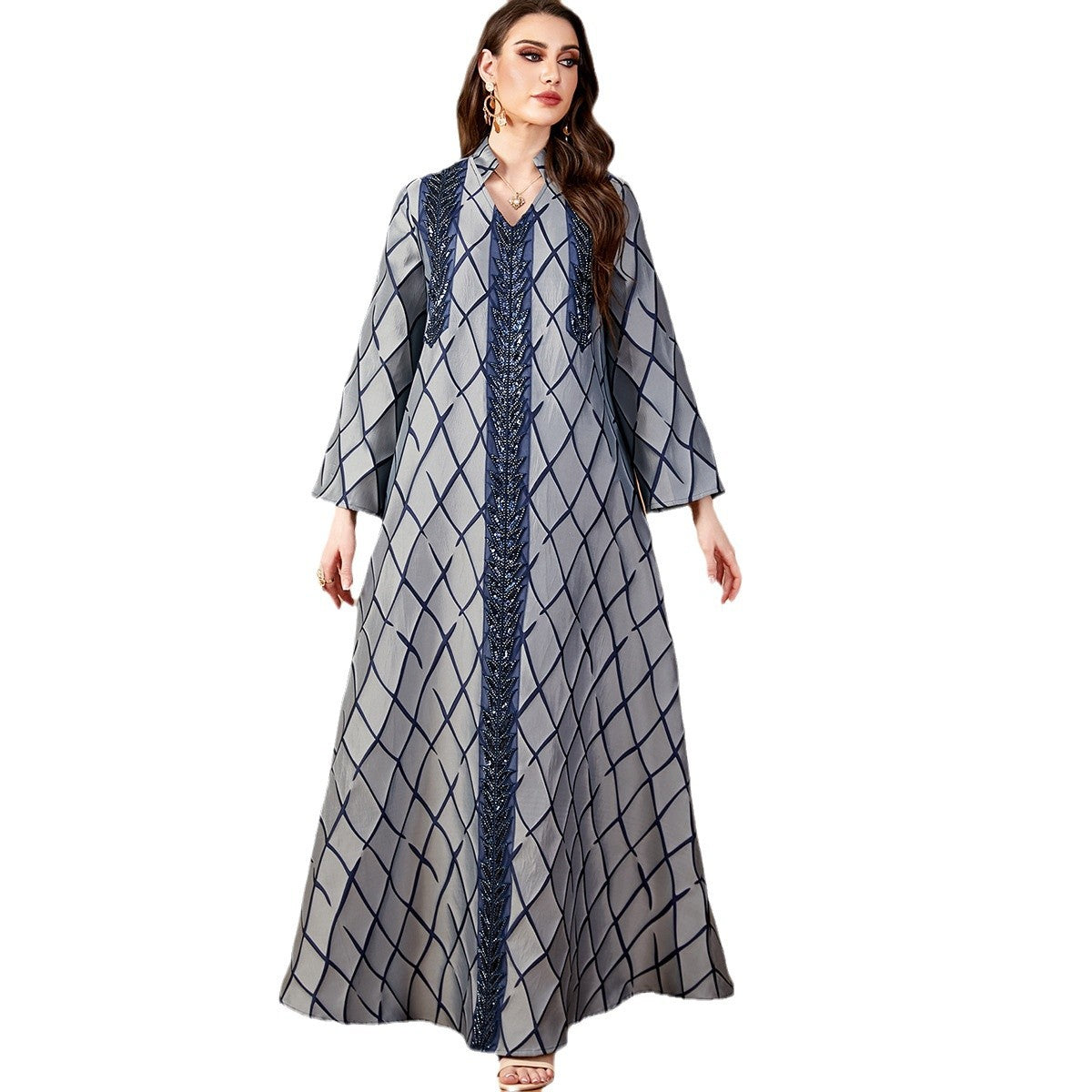 Damen Maxikleid Sovae