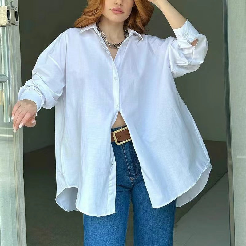 Damen lässige Hemdbluse Sovae