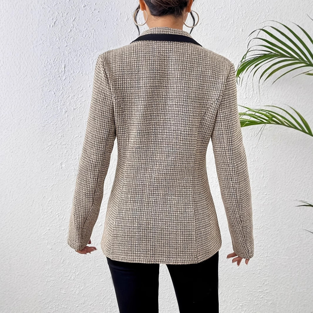 Damen klassischer Blazer mit Oversized-Schnitt Sovae