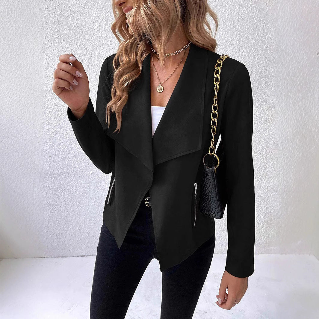 Damen angesagter Oversized-Blazer Sovae