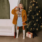 Damen Velourshemd Sovae