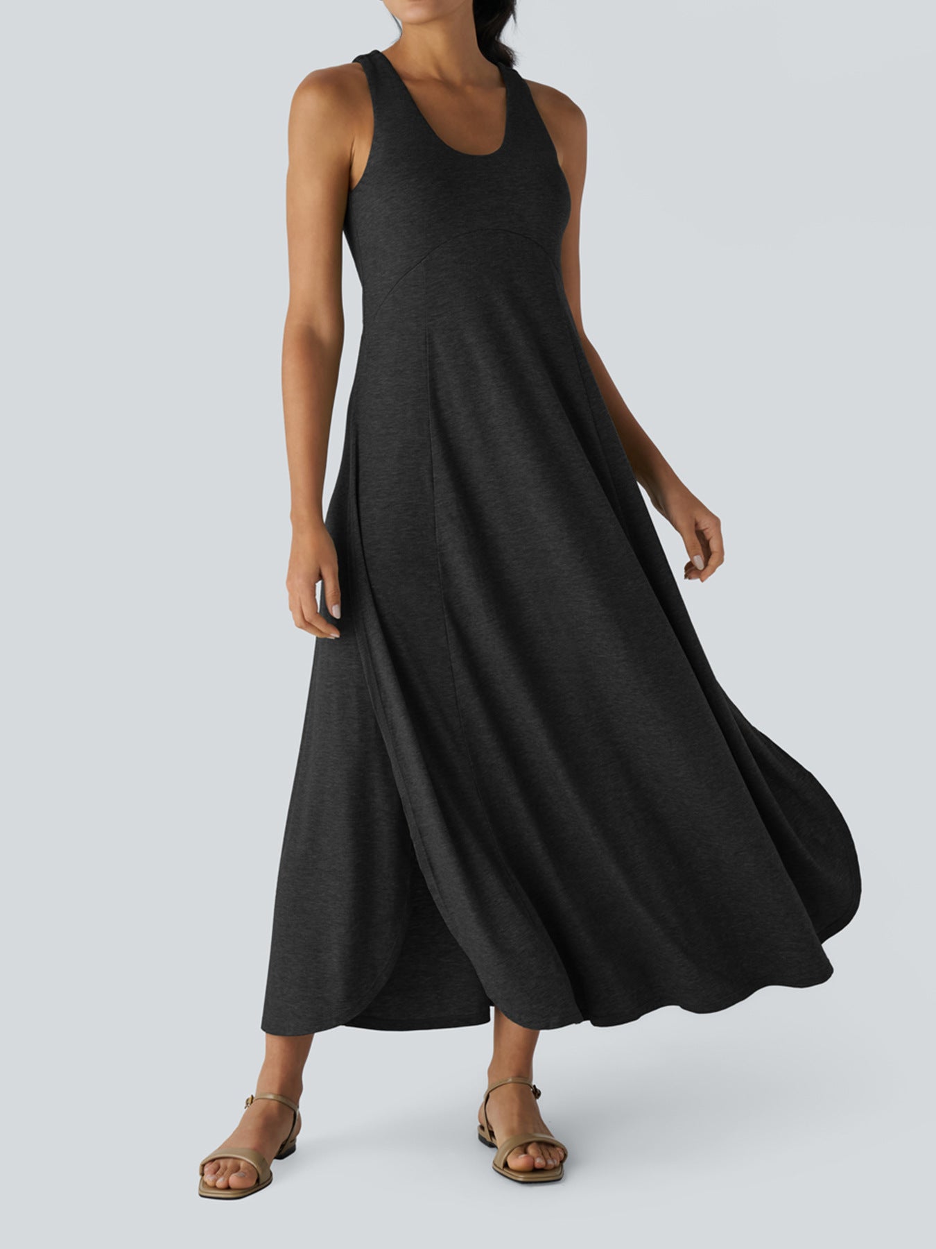 Damen Maxikleid im A-Linien-Schnitt Sovae