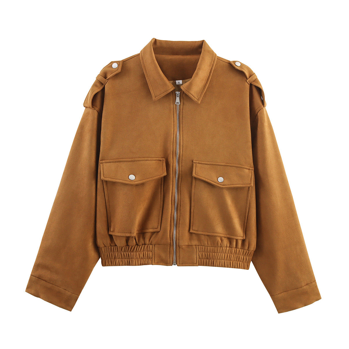Damen Utility-Jacke mit praktischen Taschen und modernem Schnitt Sovae