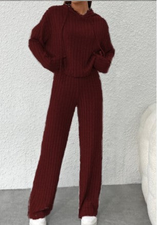 Damen Lounge-Hosenset mit Rippstruktur Sovae