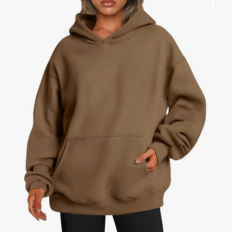 Damen oversized Kapuzenpullover Sovae