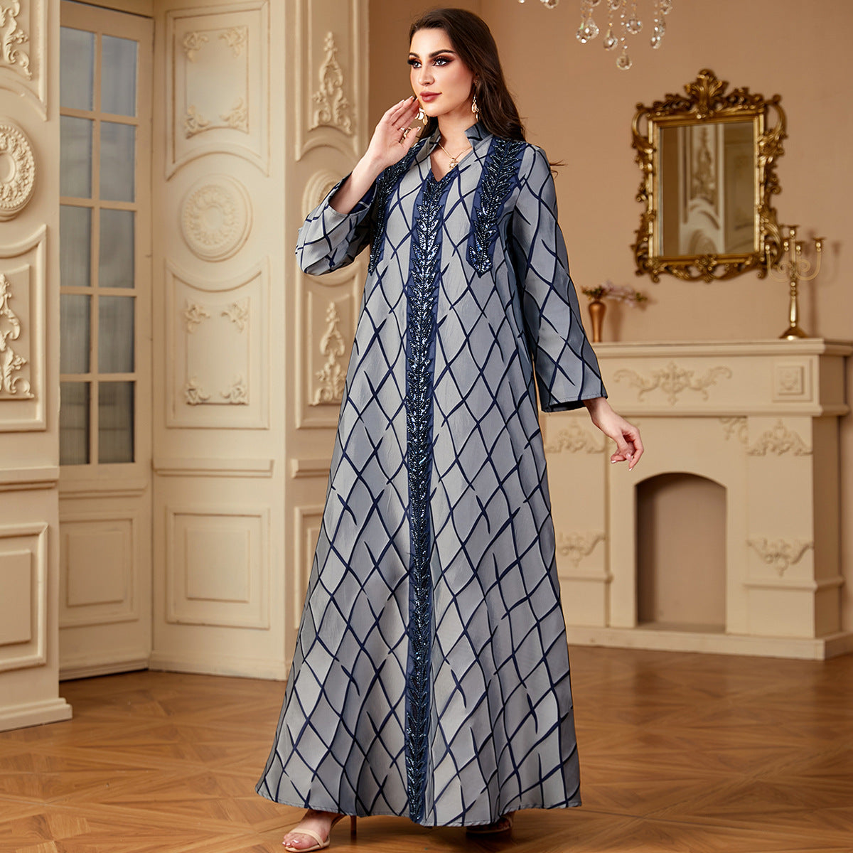 Damen Maxikleid Sovae