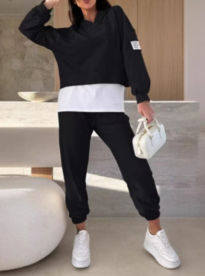 Damen lässiger und modischer Hoodie-Set Sovae