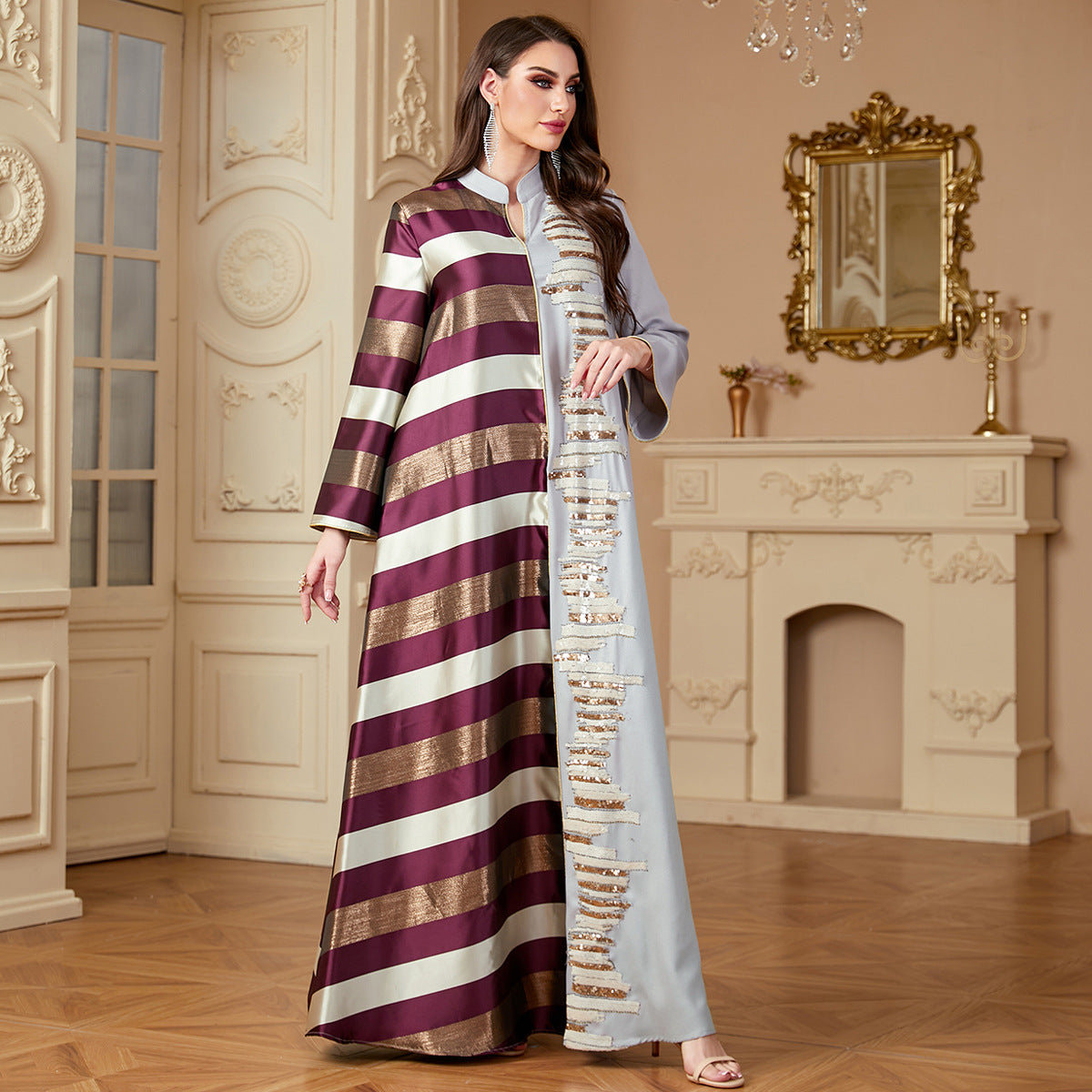 Damen Maxikleid Sovae