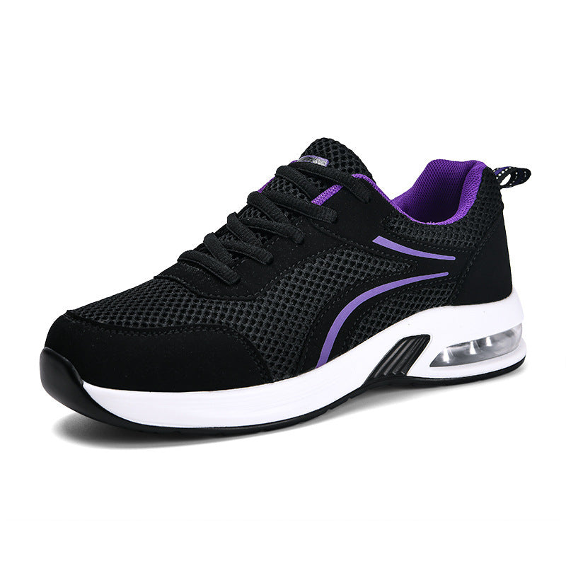 Damen Lauf-Sneaker mit atmungsaktivem Mesh-Obermaterial und dämpfender Sohle Sovae