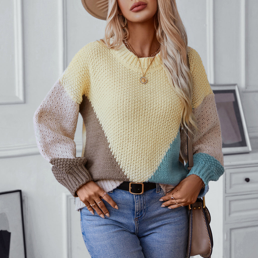 Damen gestrickter Pullover Sovae
