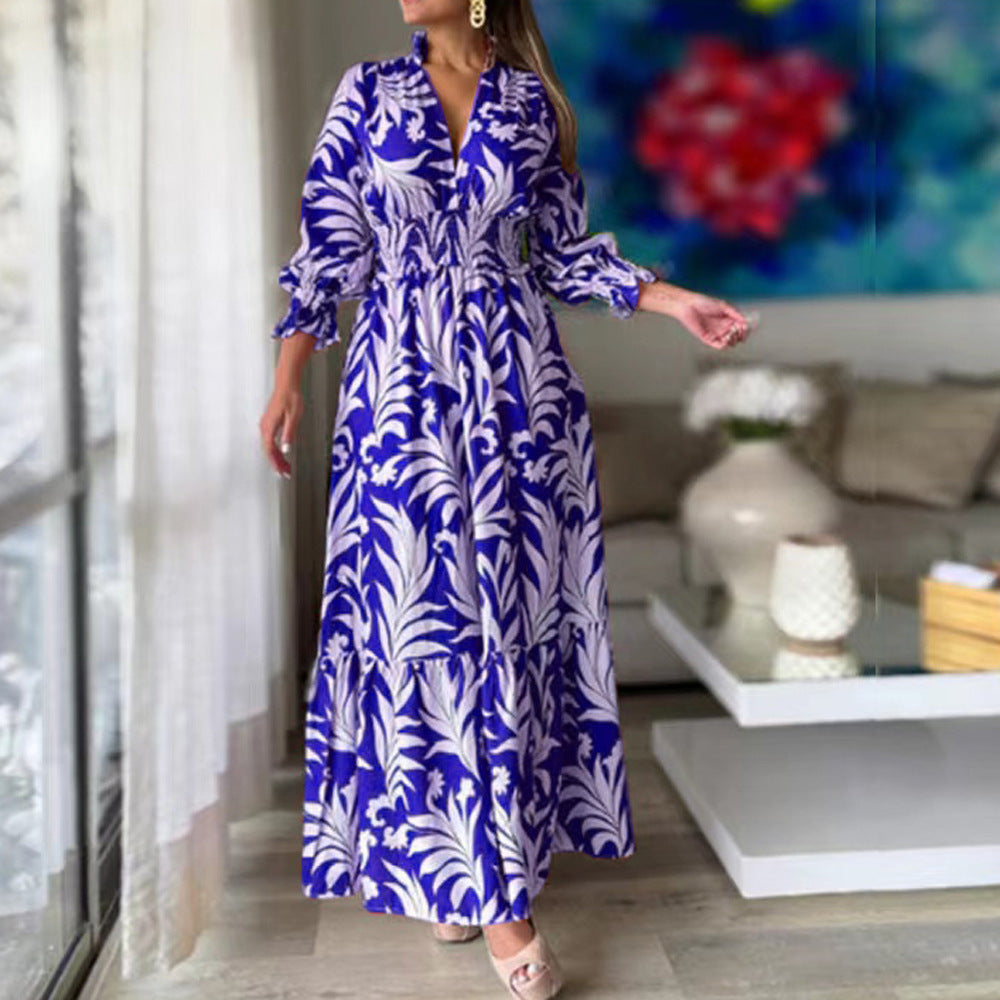 Damen Maxikleid Sovae