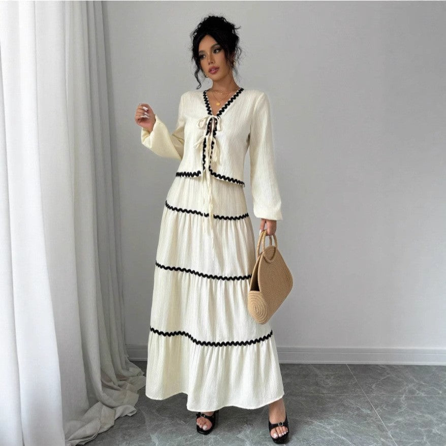 Damen Maxikleid Sovae