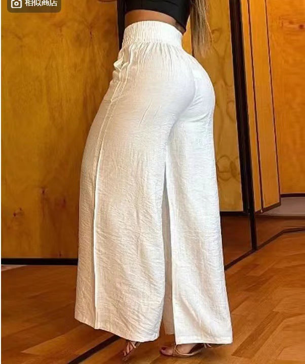 Damen weit geschnittene Sommerhose Sovae