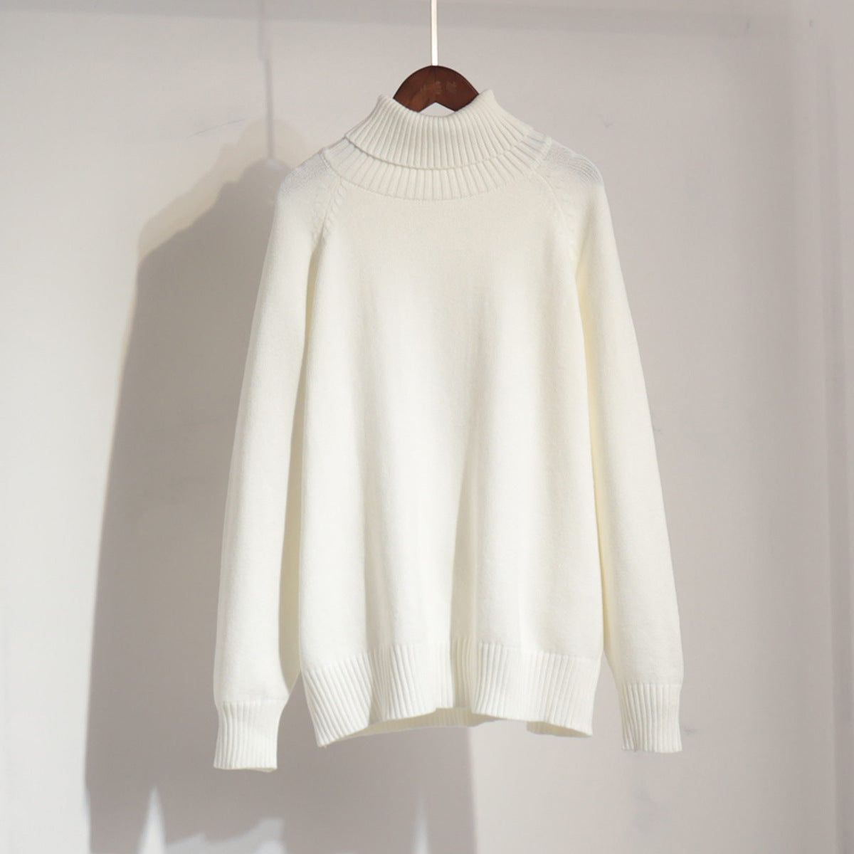 Damen Feinstrickpullover mit hohem Kragen Sovae