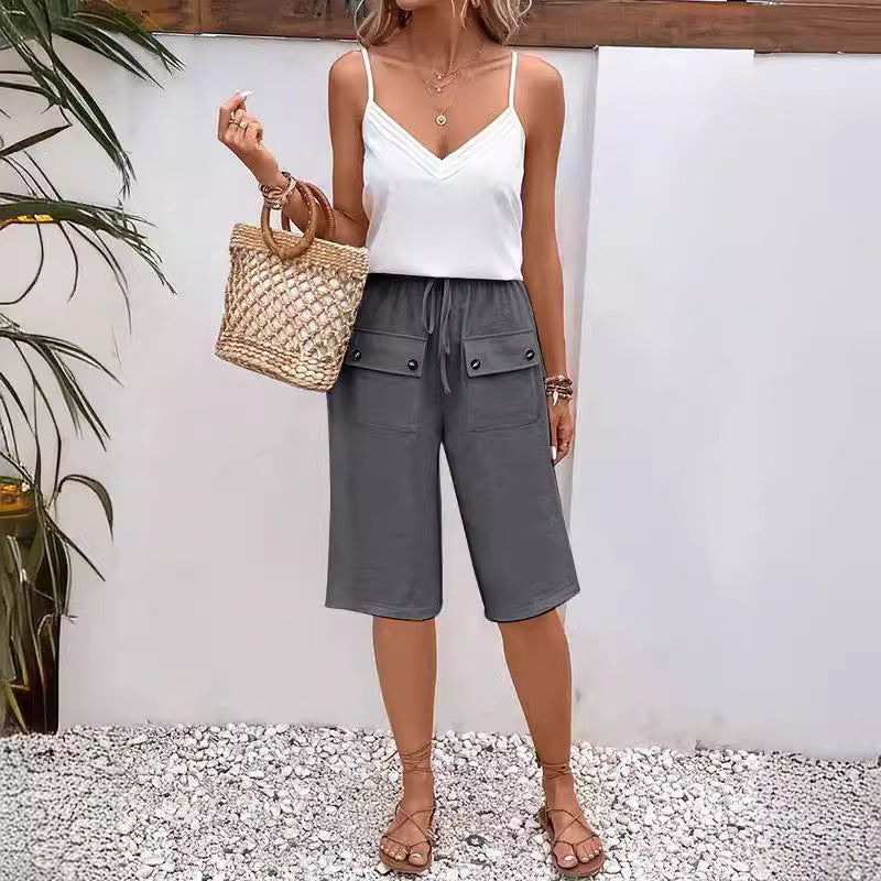 Damen lässige Sommer Shorts Sovae