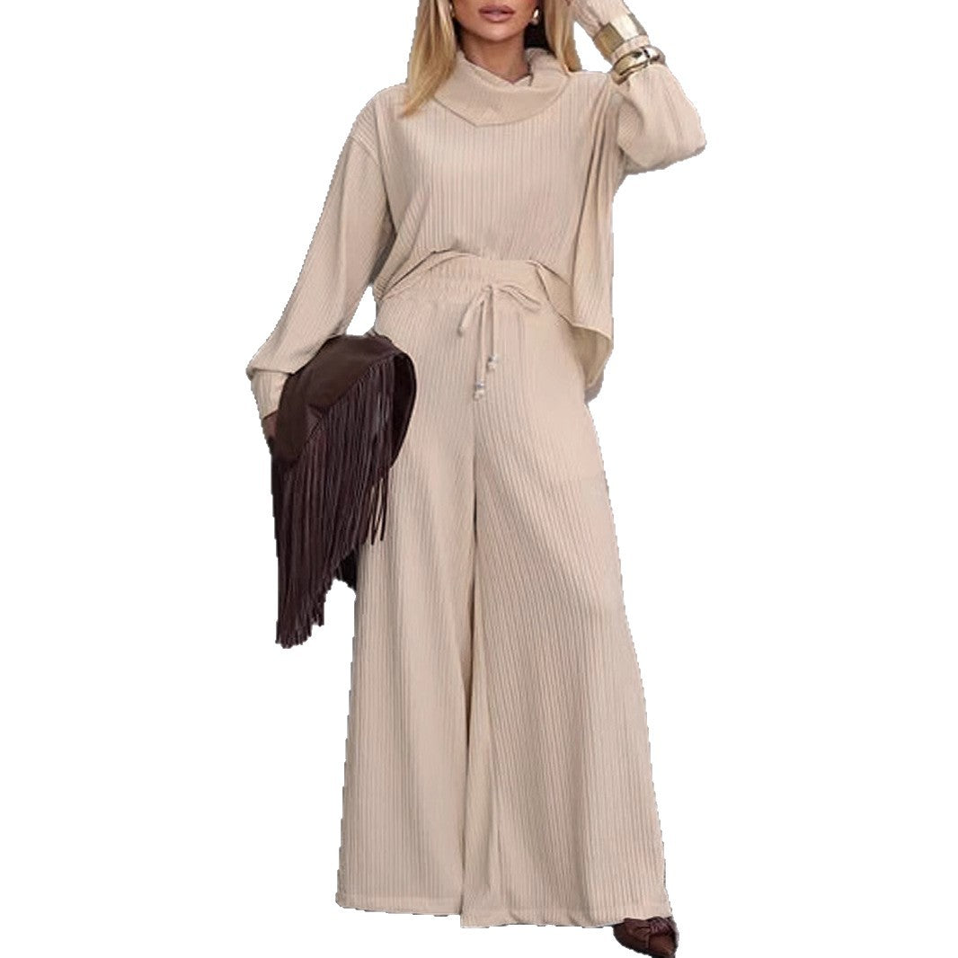 Damen Übergröße Jumpsuit mit lässigem Kragen und Gürtel Sovae