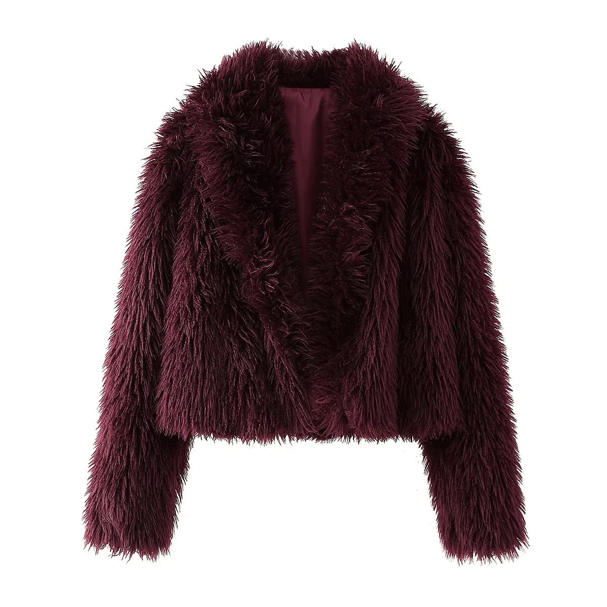 Damen Kuschelige Teddyjacke Sovae