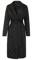 Damen Langer Steppmantel Sovae