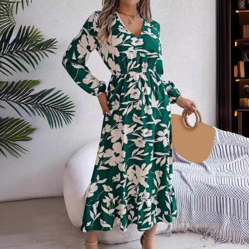 Damen Maxikleid Sovae
