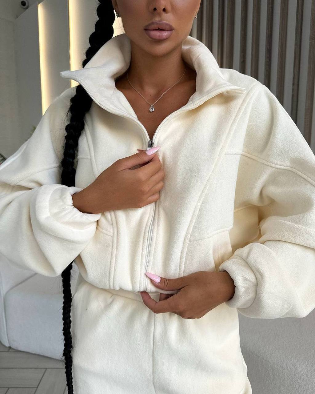 Damen bequemer und modischer Jumpsuit mit tiefem V-Ausschnitt Sovae