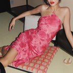 Damen Luftiges Sommerkleid Sovae