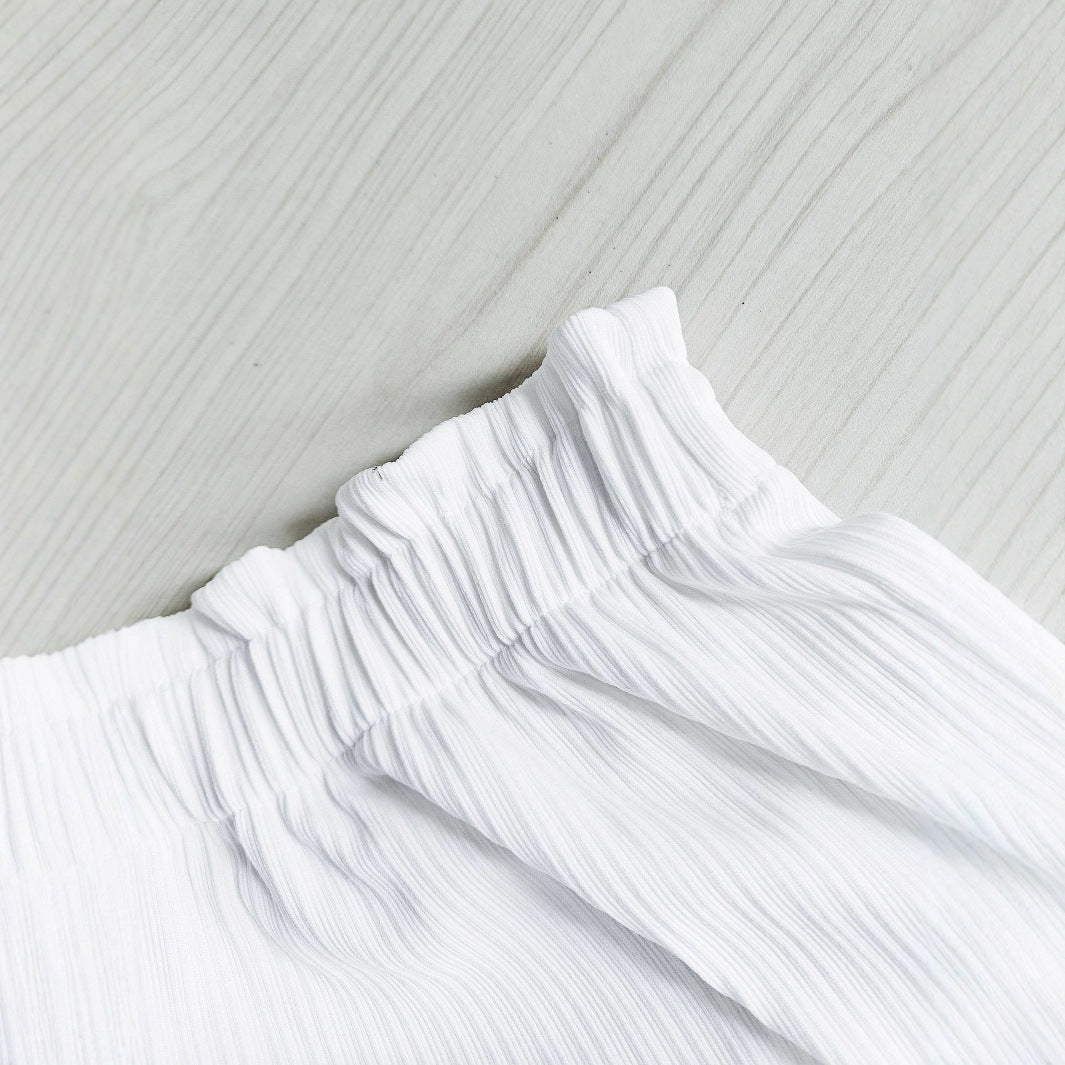 Damen luftige Strandshorts mit Spitzenbesatz und elastischem Bund Sovae