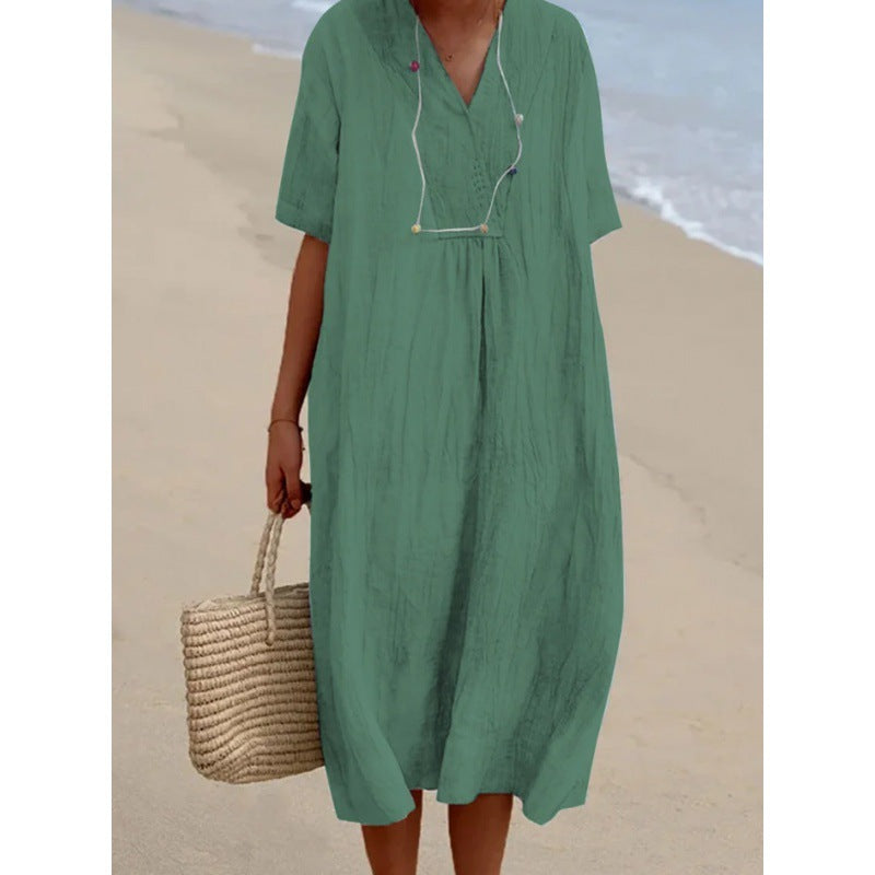 Damen Maxikleid Sovae