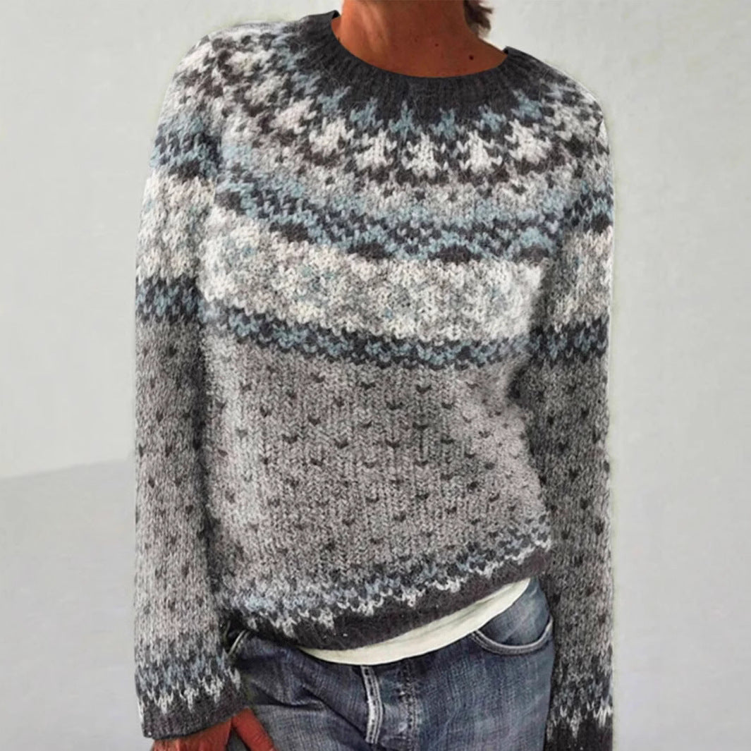Damen Strickpullover Sovae