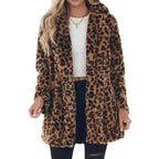 Damen Fleece-Jacke im Tiermuster Sovae