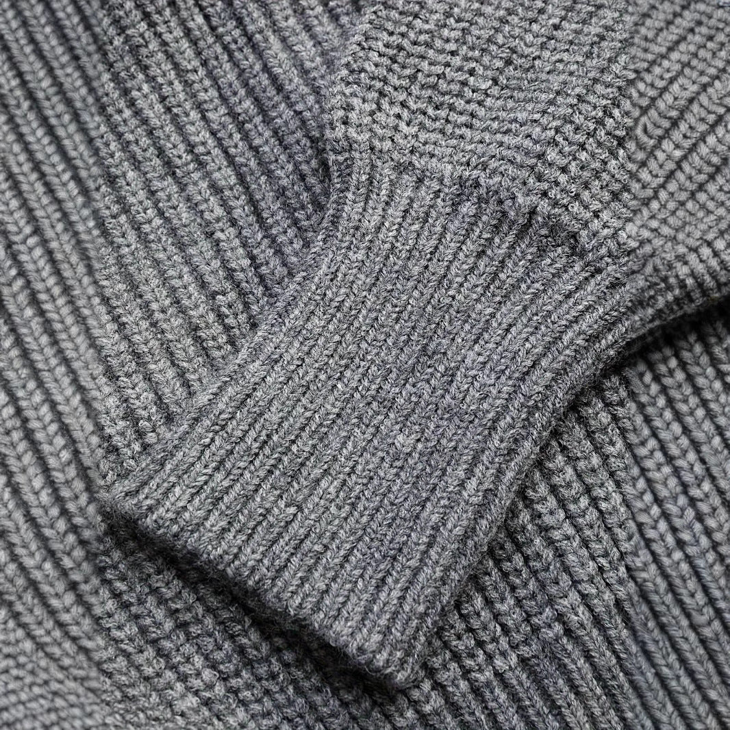 Damen weicher Strickpullover mit Stehkragen Sovae