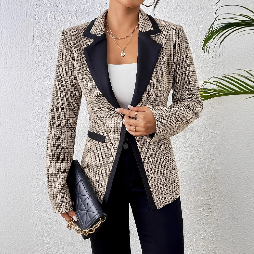 Damen klassischer Blazer mit Oversized-Schnitt Sovae