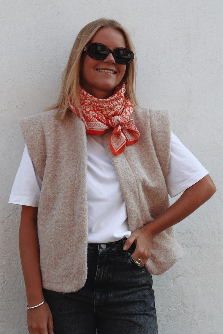 Damen elegante Strickweste Sovae