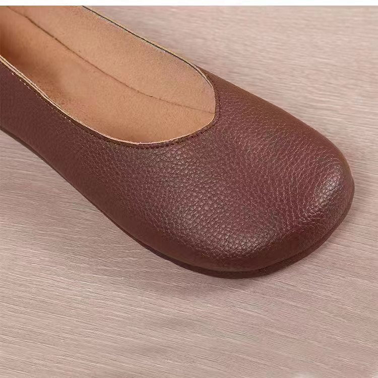 Damen Klassische Ballerinas aus hochwertigem Leder Sovae