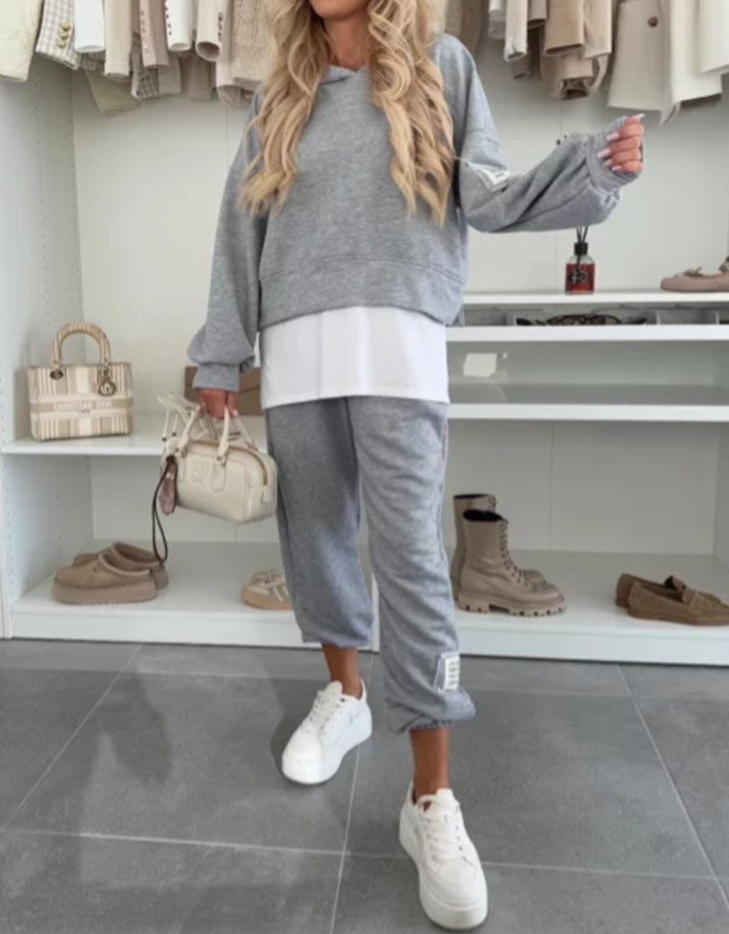 Damen lässiger und modischer Hoodie-Set Sovae