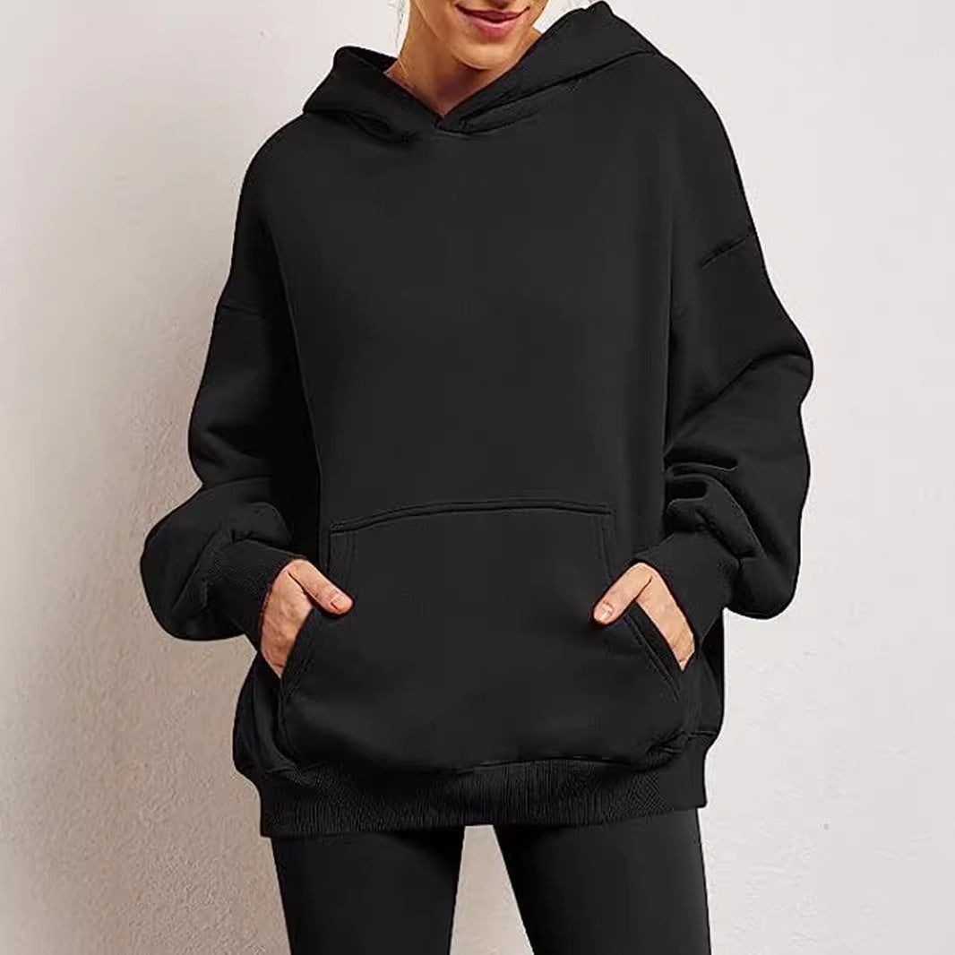Damen oversized Kapuzenpullover Sovae