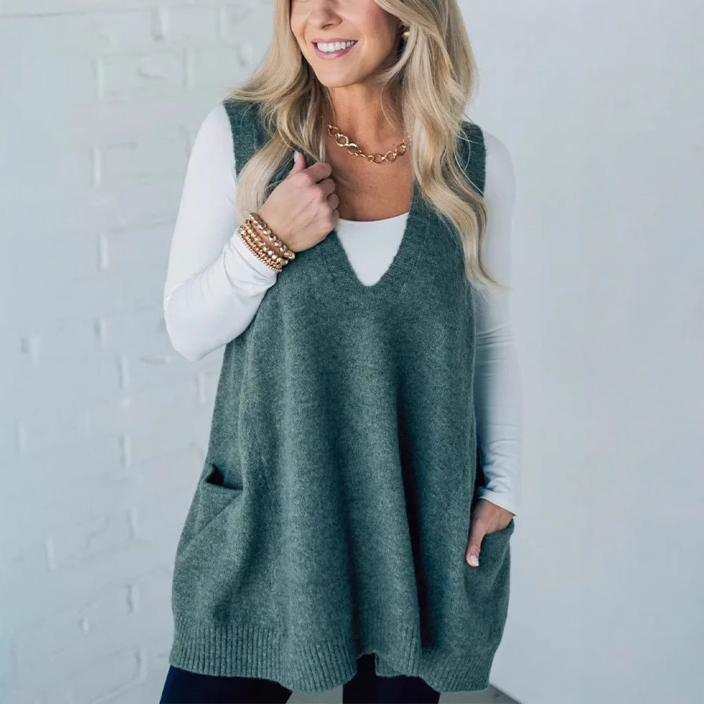 Damen Wolleoversize Pullover Sovae