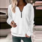 Damen gemütlicher Strickpullover Sovae
