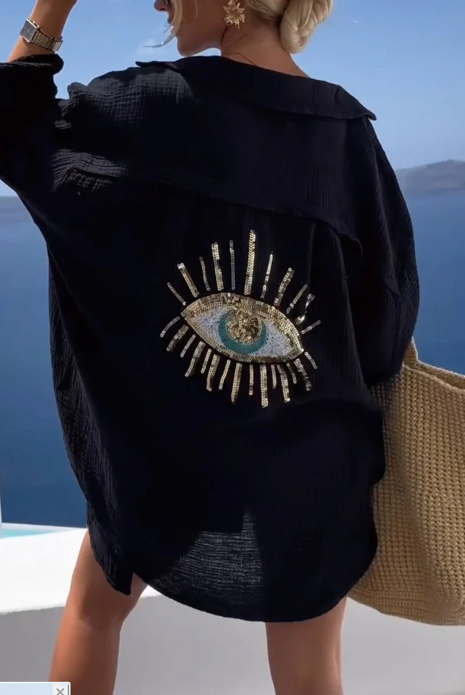 Damen Übergröße Hemd Sovae