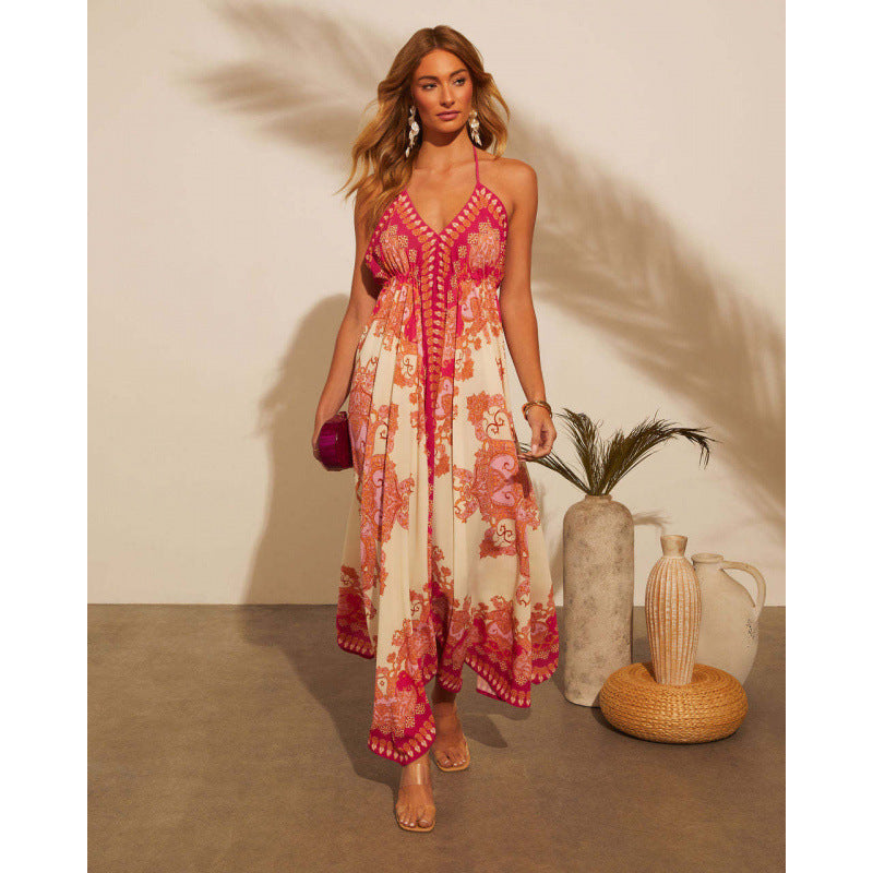 Damen Maxikleid Sovae