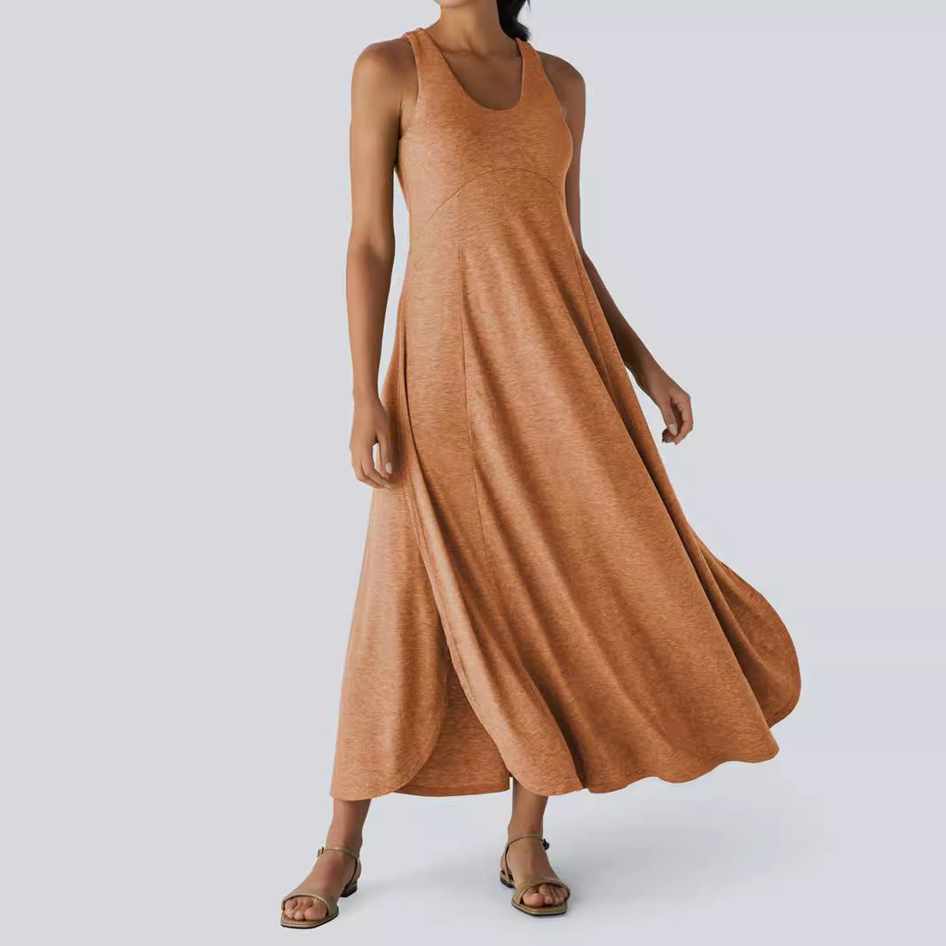 Damen Maxikleid im A-Linien-Schnitt Sovae