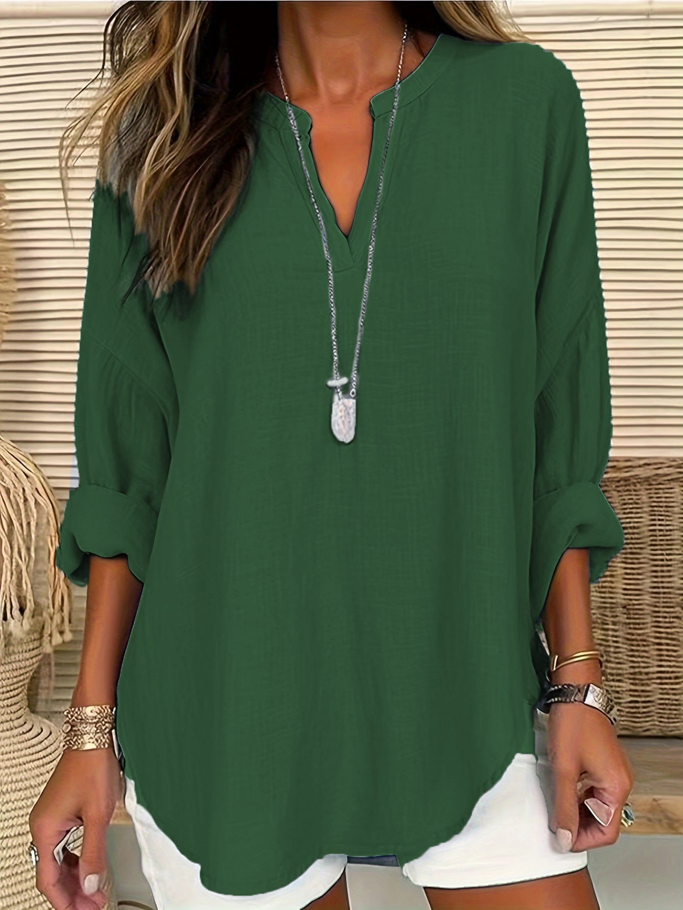 Damen Casual Bluse Sovae