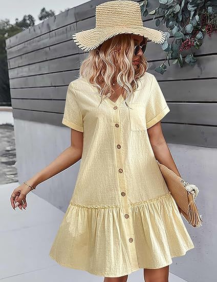 Damen Sommerkleid Sovae