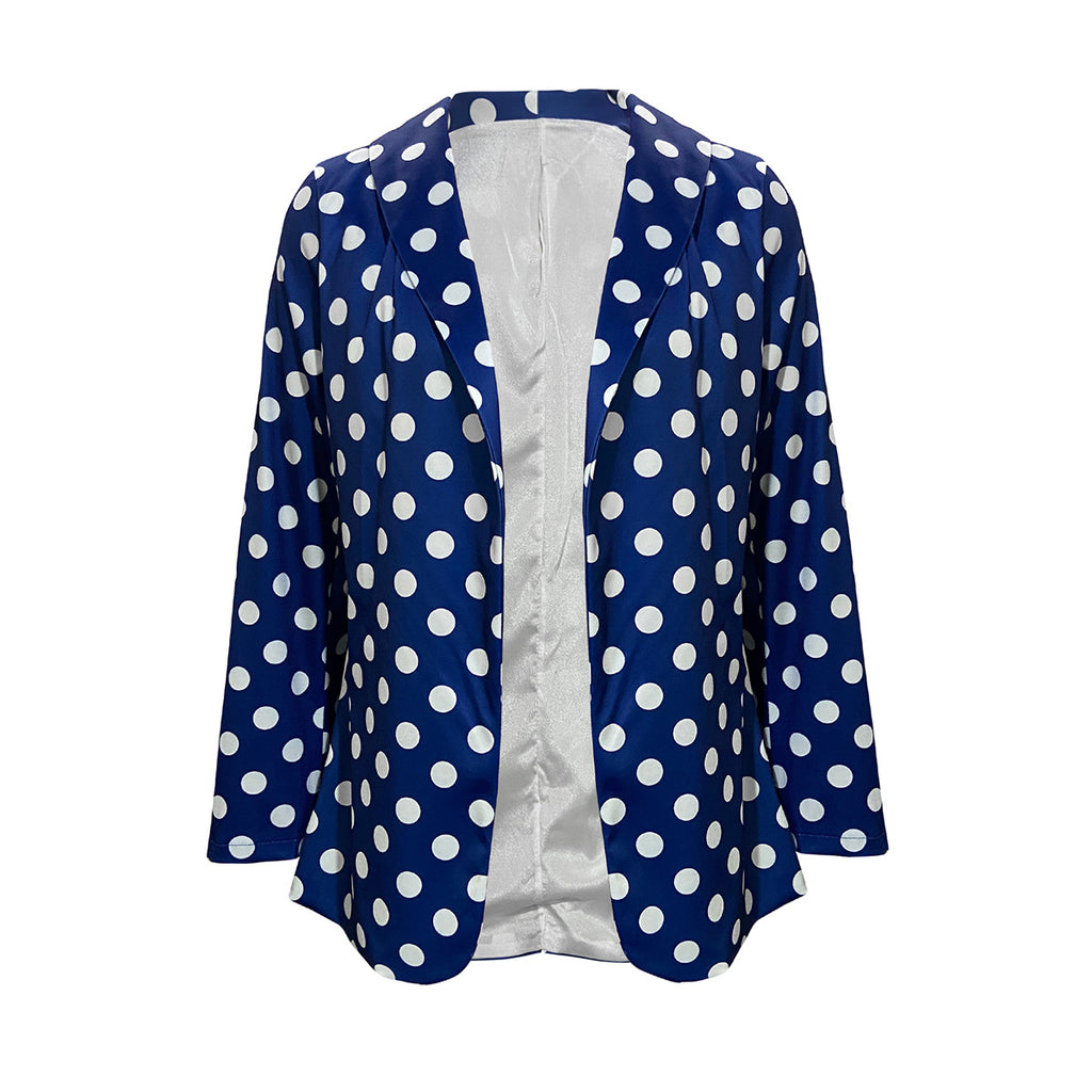 Damen Blazer mit modischem Punkte-Design Sovae