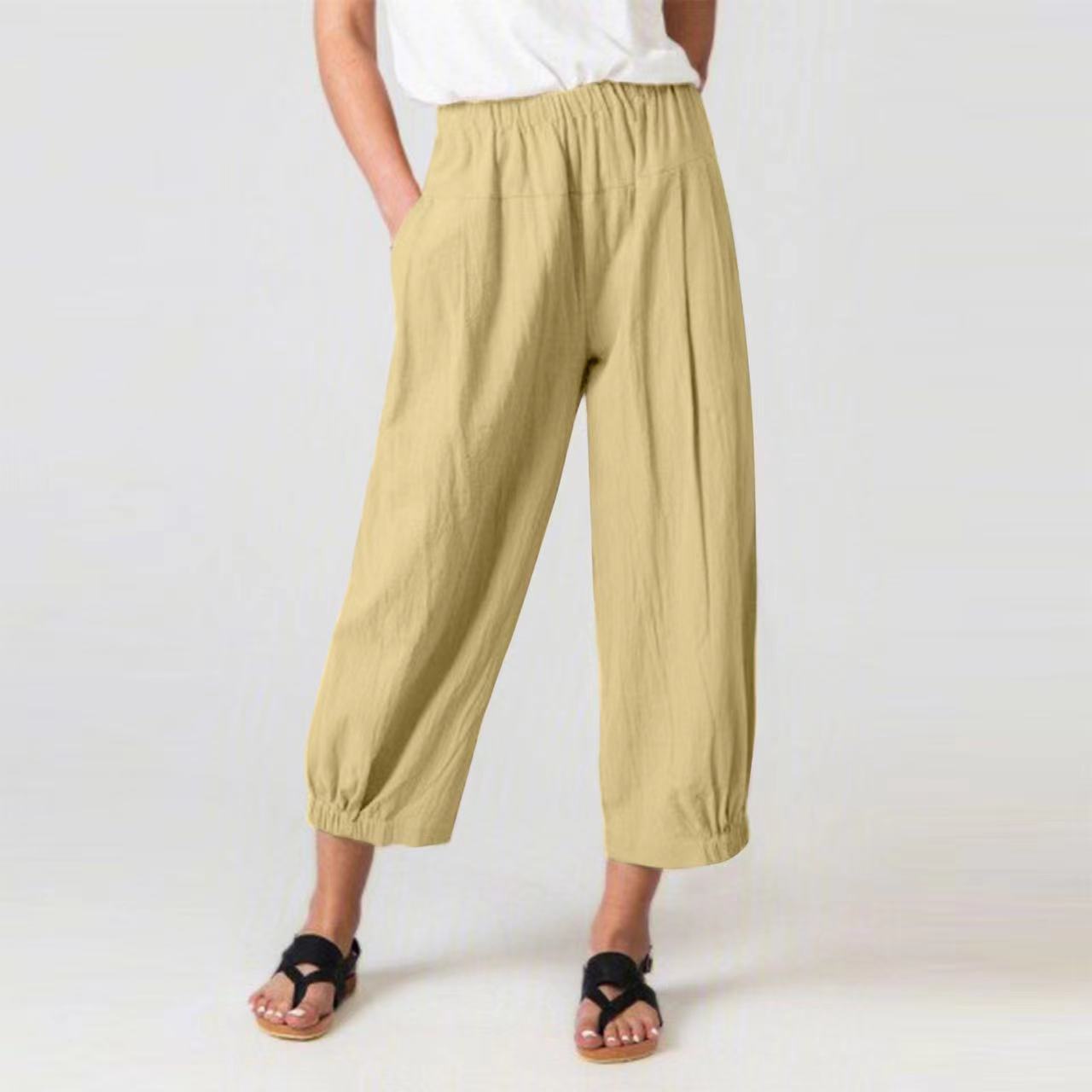 Damen elegante und legere Culotte Hosen Sovae