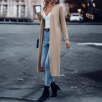 Damen Langstrickjacke Sovae